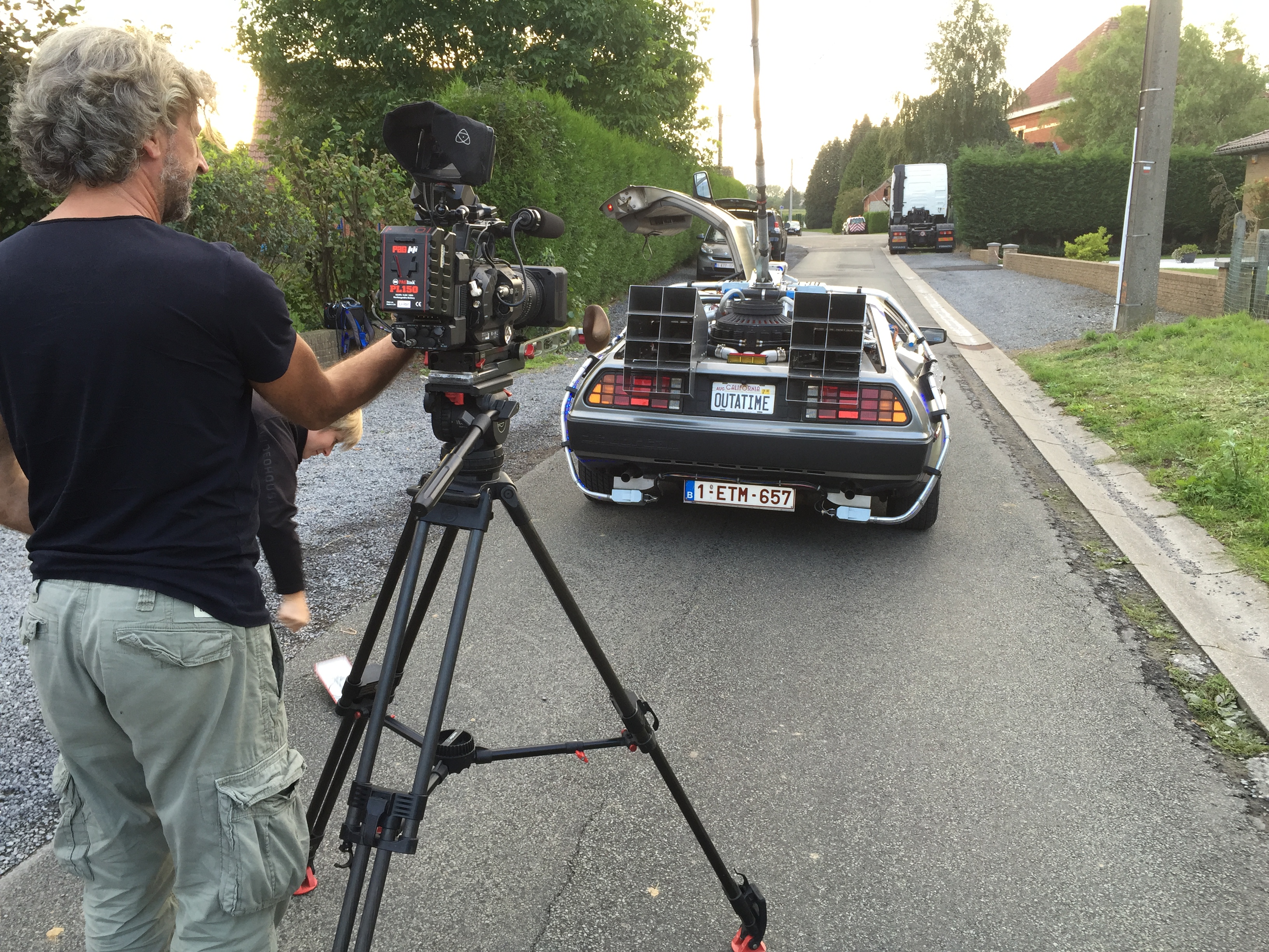 Backtothefuturedeloreantimemachinerentalbelgie