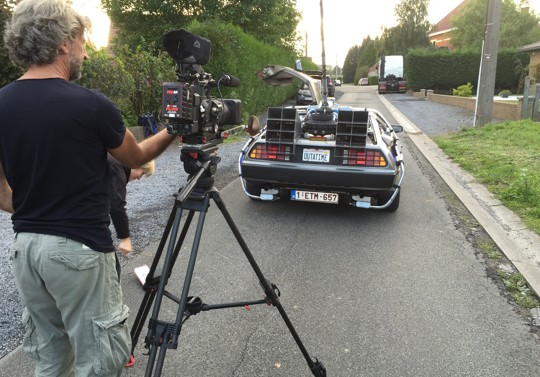 Backtothefuturedeloreantimemachinerentalbelgie